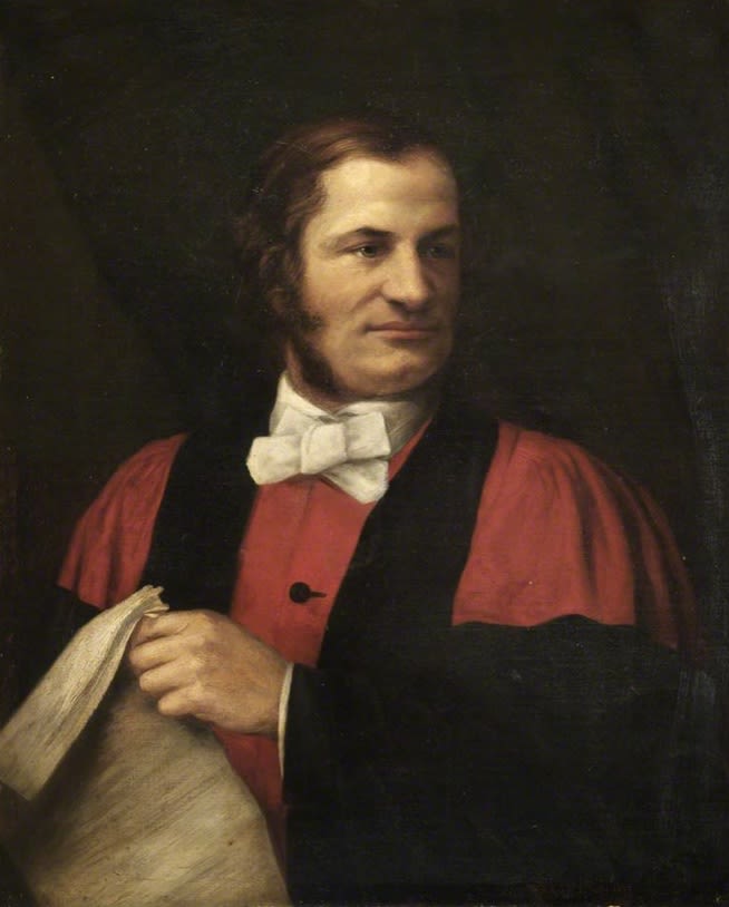 Portrait painting of Walter Shirley
