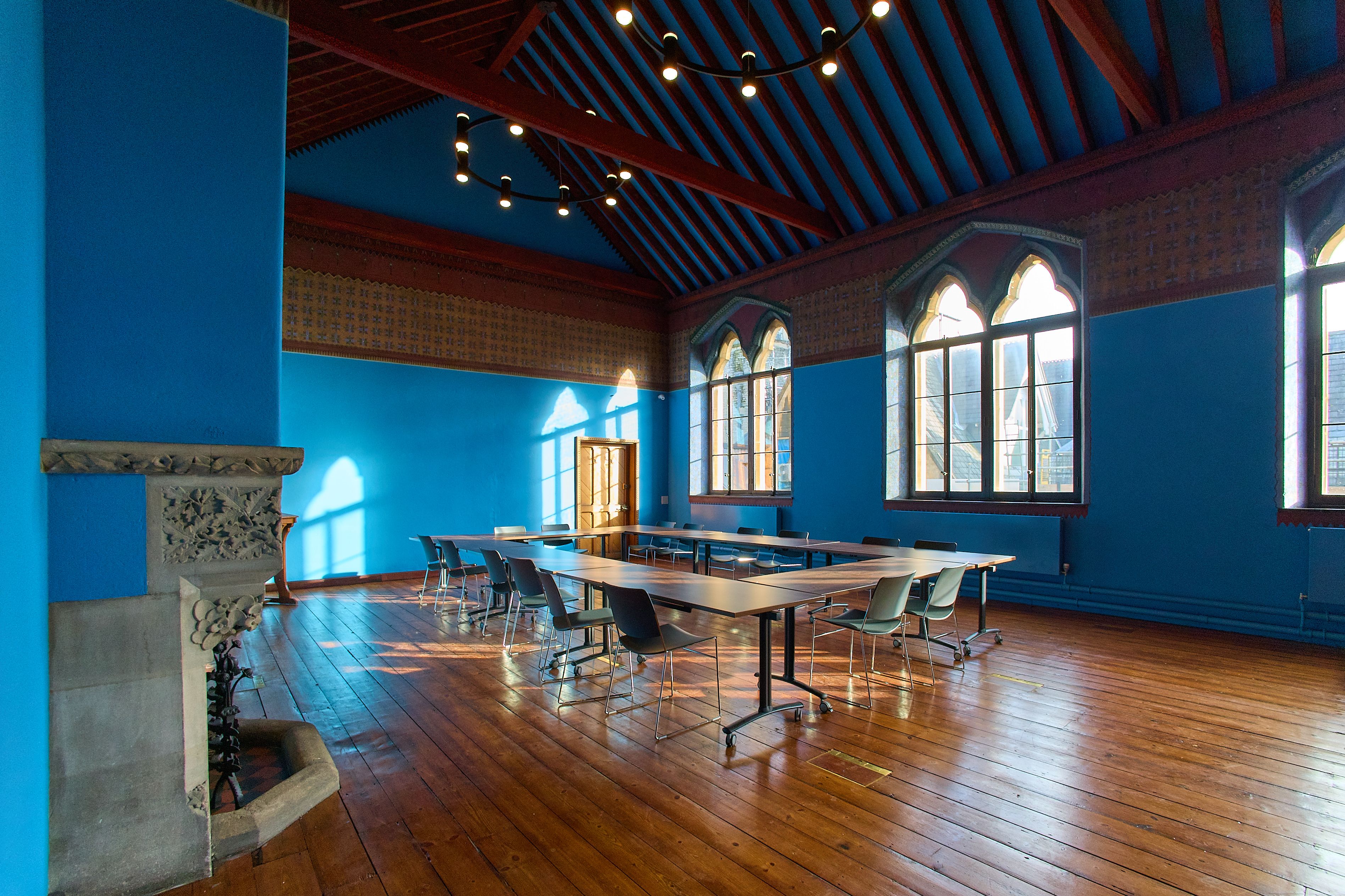 Westwood room with painted decoration