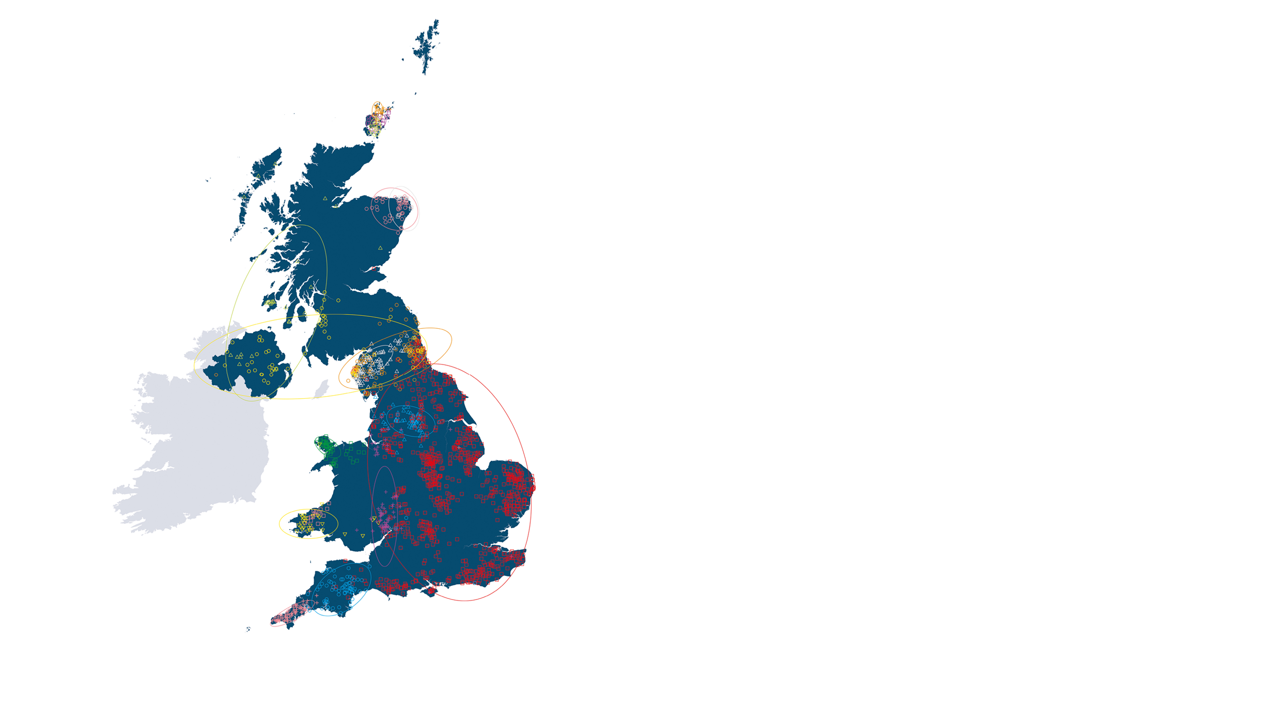 A genetic map of Britain, from the People of the British Isles study