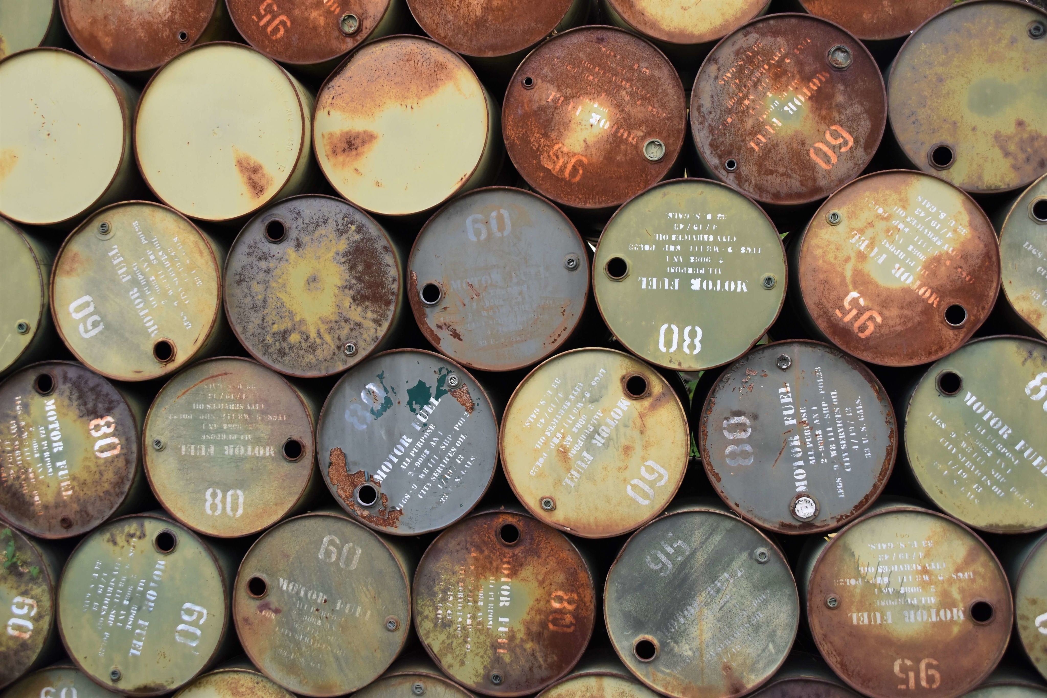 Oil barrels